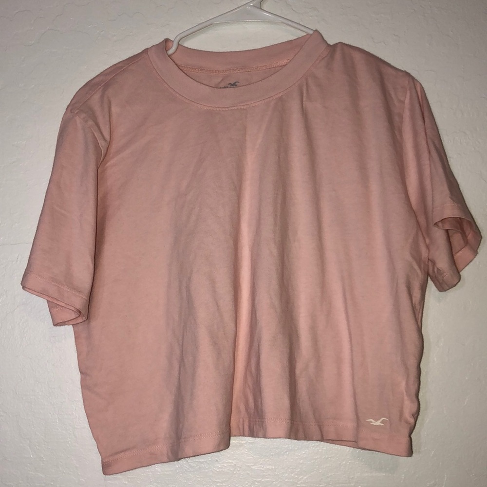 Hollister Plain Pink Tee
